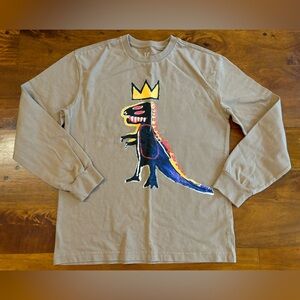 Gap x Jean-Michel Basquiat Teen Boys Long Sleeve /Shirt